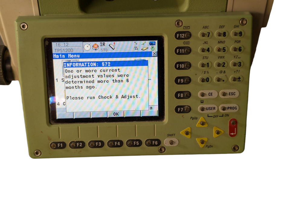 LEICA Geosystems TCRA1201+ R400 Total Station -