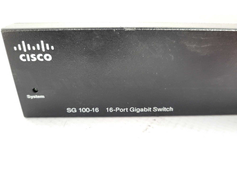 Cisco 16-Port GbE Layer 2 Network Switch SG100-16 $