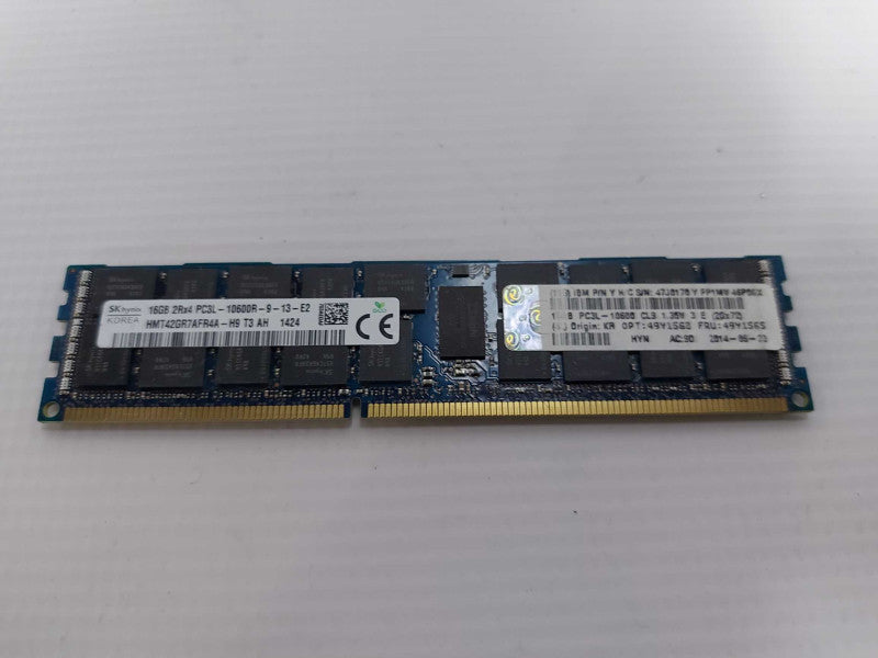 SK hynix 16gb 2rx4 pc3l-12800R-11-13-E2 Server memory HMT42GR7AFR4A Q#