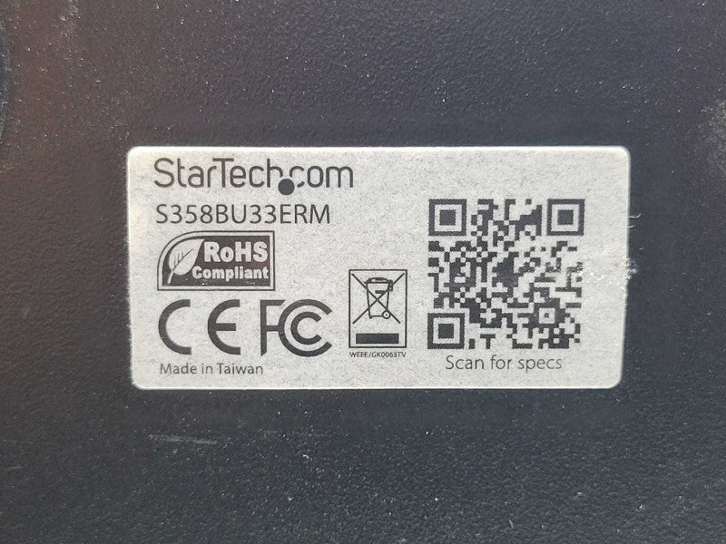 StarTech 8 Bay USB 3.0 and eSATA Removable HDD Enclosure S358BU33ERM, READ _