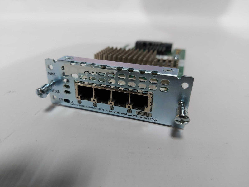 Cisco NIM-4FXS 4-Port Network Interface Module 73-15790-02 #