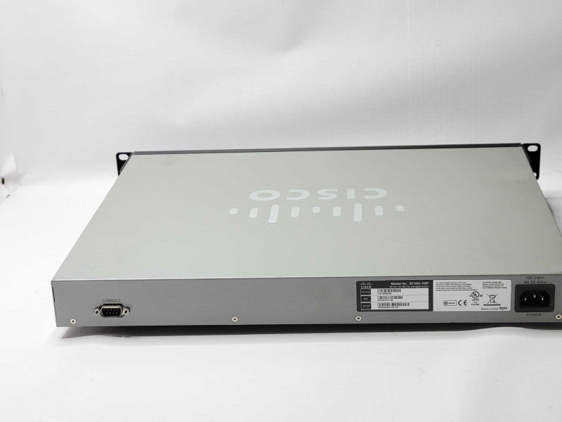 Cisco SF300-48P 48-Port 10/100 PoE Managed Switch SRW248G4P-K9 _