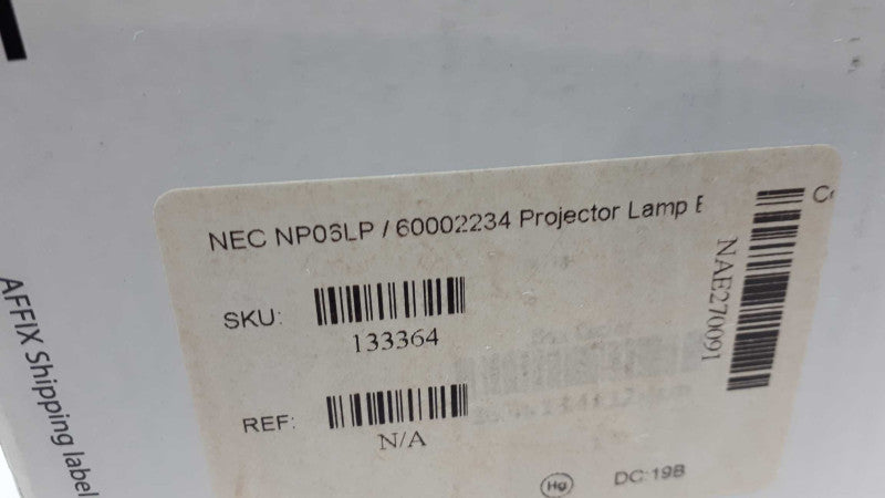 NP06LP Replacement Lamp with Housing for NEC NP1150 NP1200 NP1250 NP2150 NP22 &