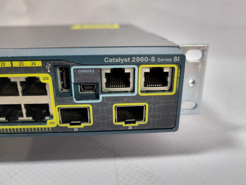 Cisco WS-C2960S-24TS-S 24-Port Gigabit 2960S Series Switch $