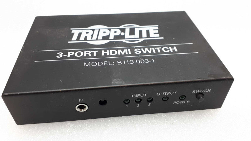 TRIPP LITE HDMI Switch 3 port B119-003-1 &