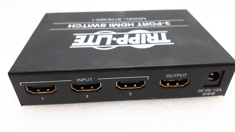 TRIPP LITE HDMI Switch 3 port B119-003-1 &