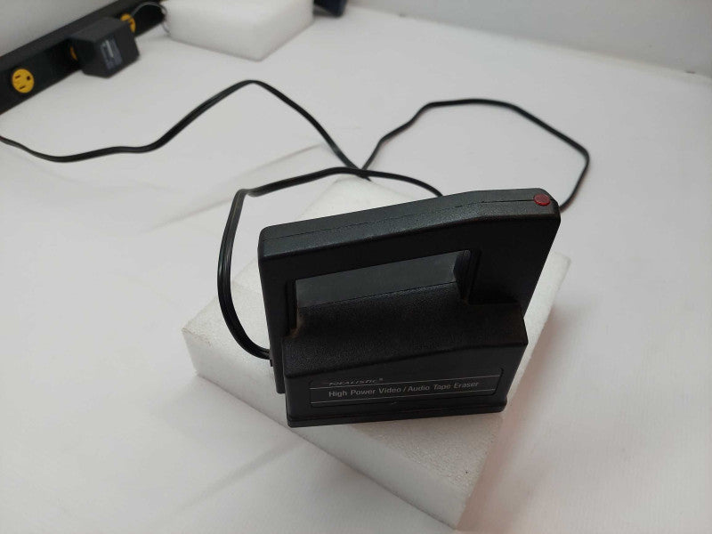 Realistic high power video audio tape eraser