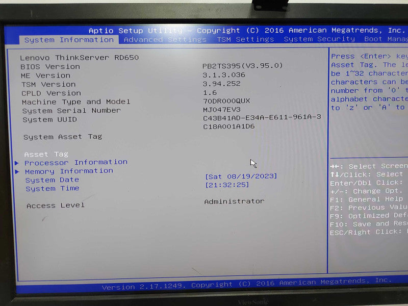 Lenovo RD650 E5-2609 V3 @ 1.90ghz / 96gb ram / READ BELOW #