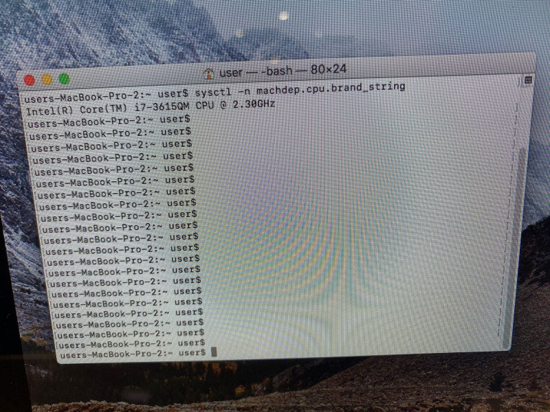Apple Mac mini Late 2012 Intel Core i7-3615QM @2.3GHz 8GB RAM 1TB SSD