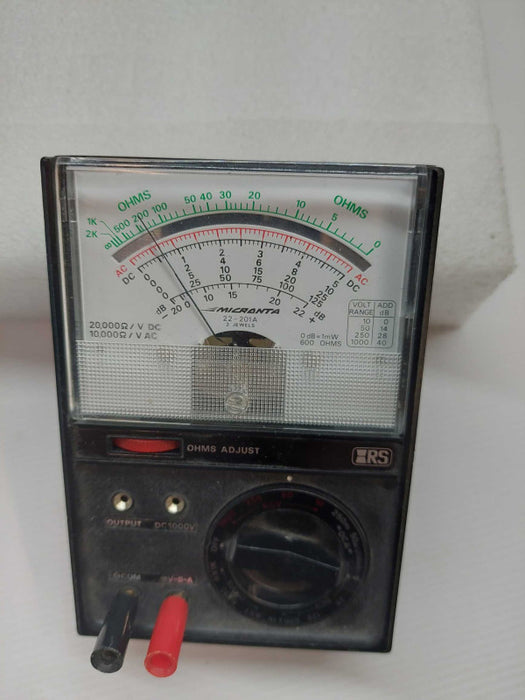 Vintage Micranta OHMS/VOLT multi Tester made in Korea