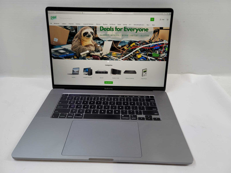 MacBook Pro 16\\" 2019 (A12141) i7-9750, 16GB DDR4, 500GB SSD *No adapter Î²