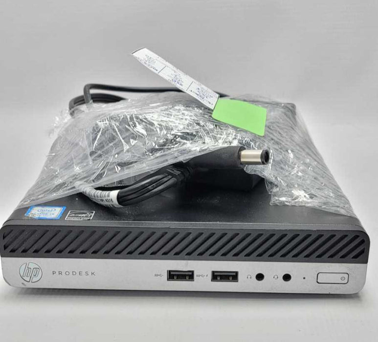 HP Prodesk i-7500T 8GB RAM 512GB SSD 6 USB A outlets, power adapter included