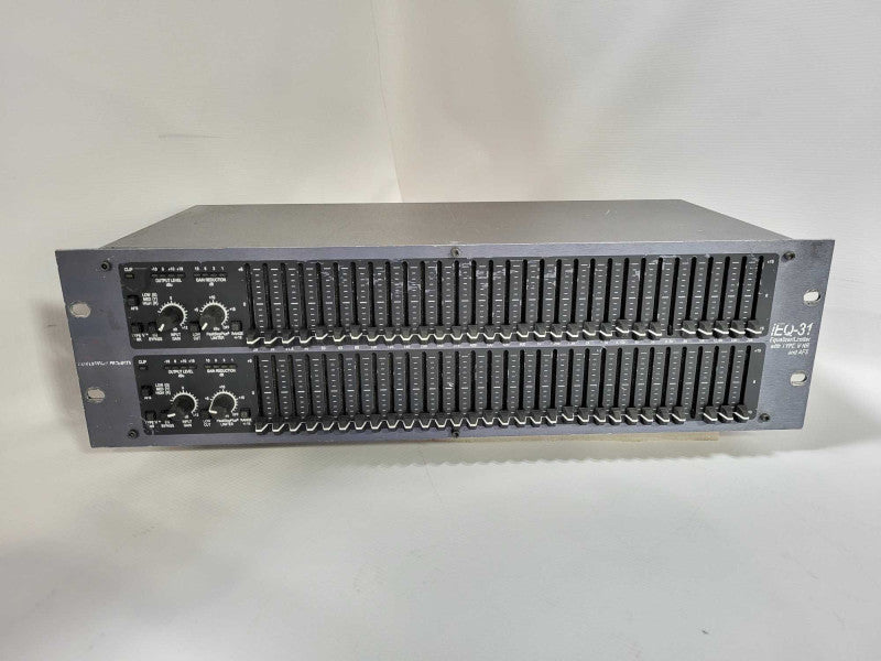 DBX iEQ-31(DBXIEQ31) Dual 31-Band Graphic Equalizer READ $