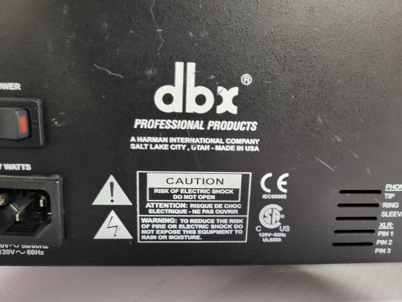 DBX iEQ-31(DBXIEQ31) Dual 31-Band Graphic Equalizer READ $