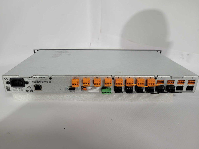 Biamp Systems Tesira Forte AVB CI Digital Audio Signal Processor !