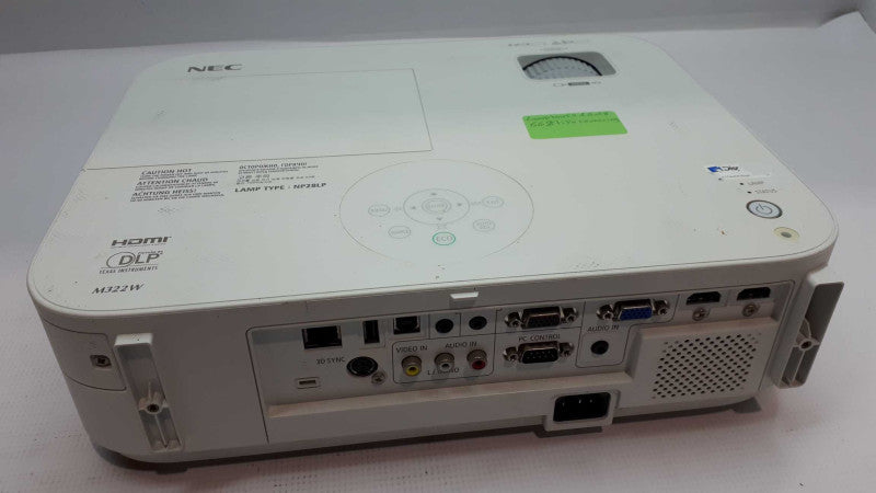 NEC NP-M322W 3200-Lumen Portable DLP Projector &