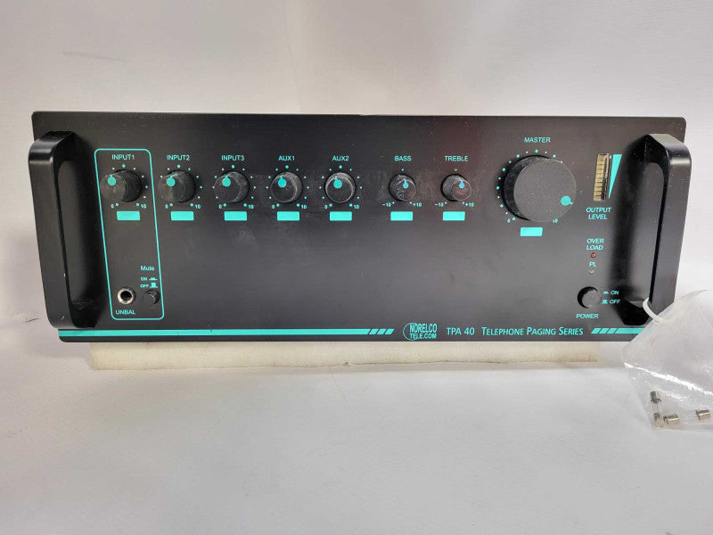 Norelco TPA 40 Telephone Paging Series 40-Watt Phone Amplifier $