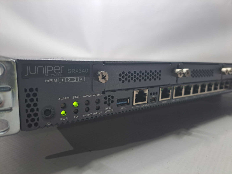 Juniper SRX340 Enterprise Firewall Services Gateway )