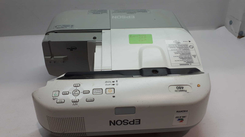 H485A Epson PowerLite 480 3LCD Projector 3000 Lumens HD HDMI  &