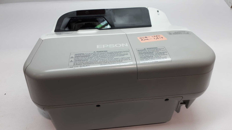 H485A Epson PowerLite 480 3LCD Projector 3000 Lumens HD HDMI &