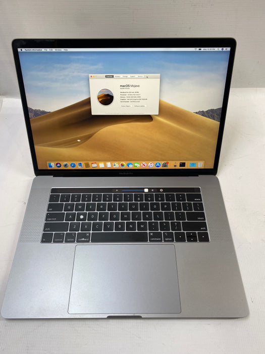 Apple MacBook Pro 15\\" 2019 TouchBar i7-9750H Radeon Pro 555X 16GB 256SSD READ