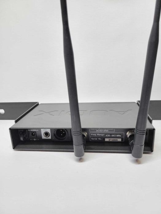 Audix RAD 360 UHF True Diversity Receiver 638-662 MHz with Power Supply Q