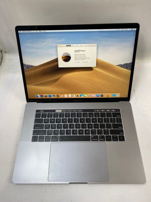Apple MacBook Pro 15\\" 2019 TouchBar i7-9750H Radeon Pro 555X 16GB 256SSD READ