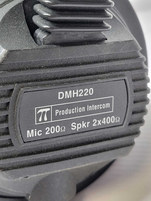 PI Production Intercom DMH220 4 Pin Female XLR Input Mic Audio Headset