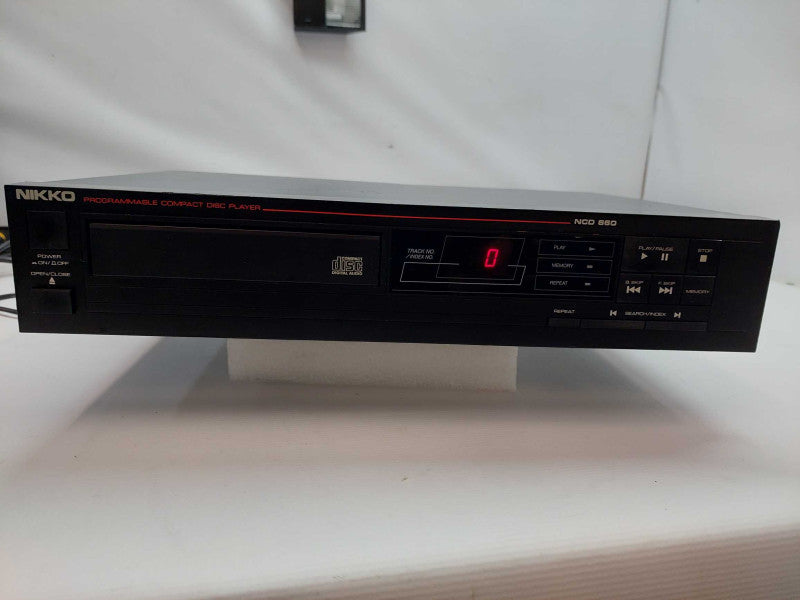 Nikko Programmable Compact Disc Player Model: NCD 660