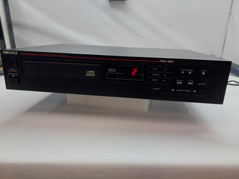 Nikko Programmable Compact Disc Player Model: NCD 660
