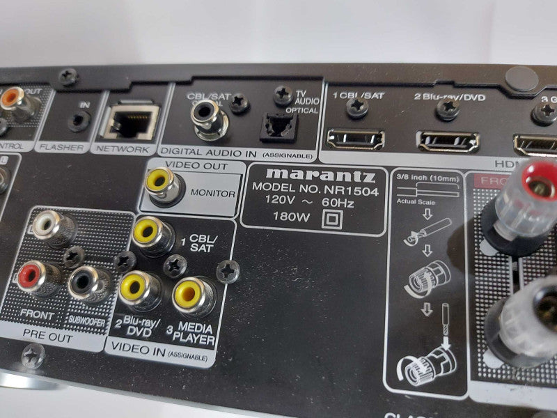 Marantz NR1504 Home Theater Receiver - read below #