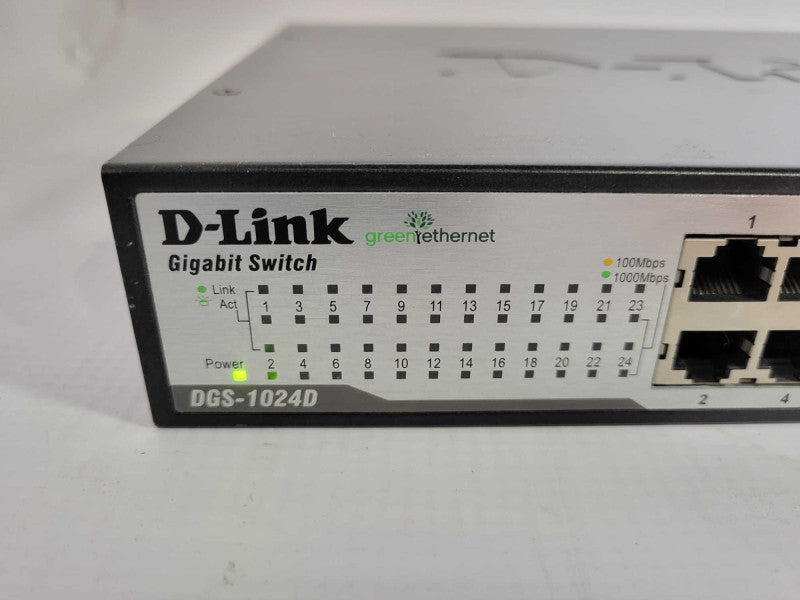 D-Link DGS-1024D 24 Port 10/100/1000 Gigabit Ethernet Switch  $