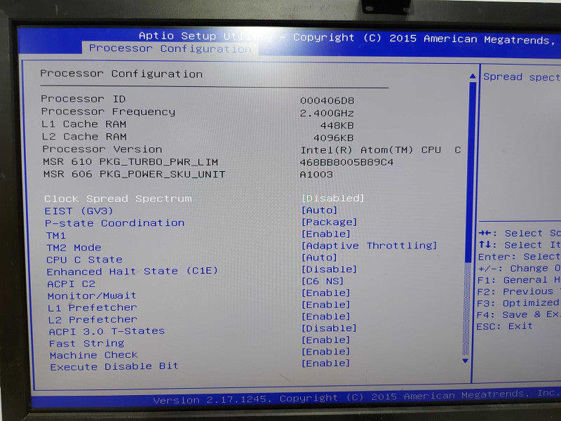 datto supermicro A1SRi-2758F intel atom CPU 2.4ghz / 32gb ram #
