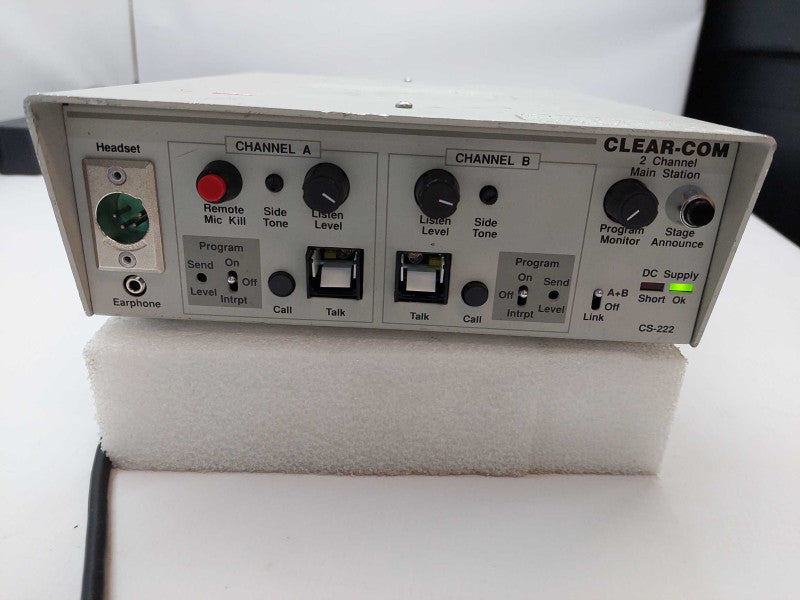 Clear Com Main Station CS-222