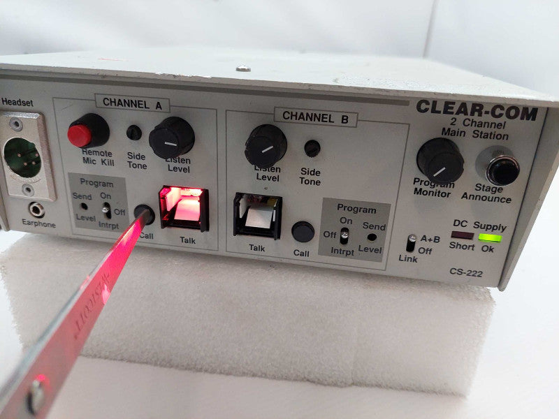 Clear Com Main Station CS-222