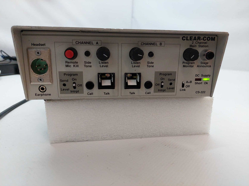 Clear Com Main Station CS-222
