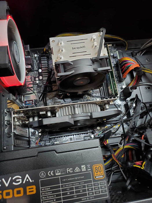 Custom PC - AMD Ryzen 5 2600 @ 3.40 GHZ 8GB DDR4, GTX 1050 2GB 600W PSU