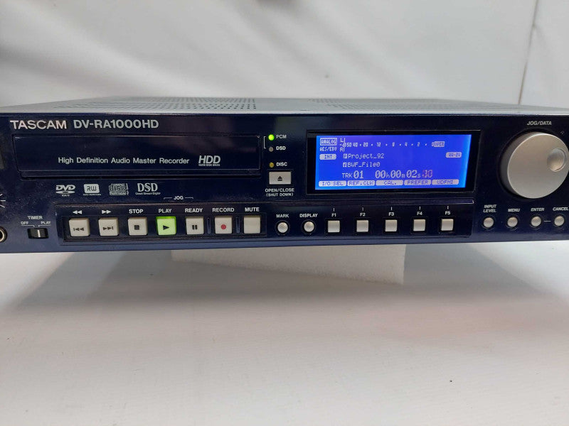 TasCam Teac Corporation HD Audio Master Recorder  Model: DV-RA1000HD