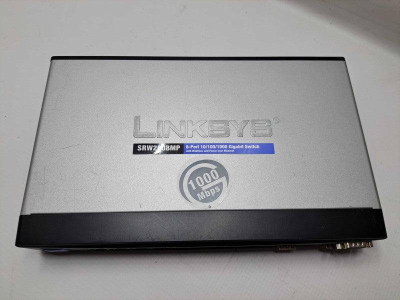 Linksys SRW2008MP 8-Port Gigabit PoE Switch - WebView/Max PoE )