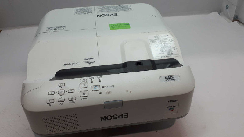 Epson PowerLite 675W H745A 3200 Lumens Ultra Short Throw Projector  &