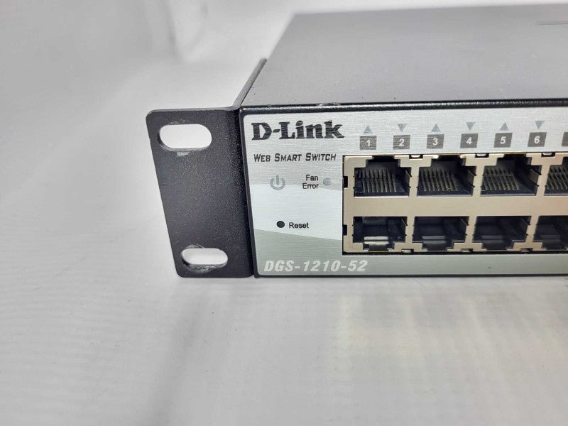 D-Link DGS-1210-52 Ethernet 48-Port Gigabit Smart Rackmount Network Switch $