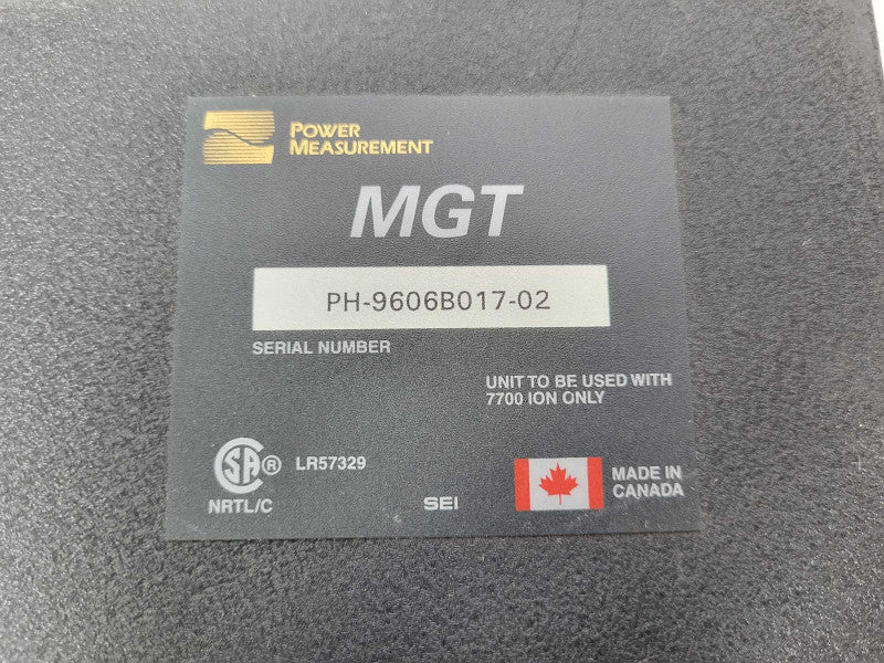 POWER MEASUREMENT MGT 7700 ION #Z1 Q$
