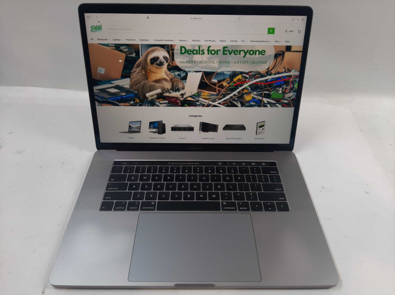 Apple MacBook Pro 15\\" 2019  i7-9750H @2.6Ghz Radeon Pro 555X 16GB 256SSD READ Q
