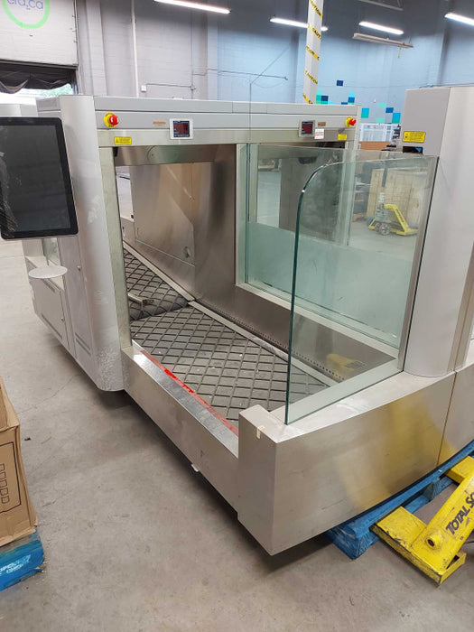 airport industrial dual conveyor luggage weighing system IBM embross 9988 SBD #