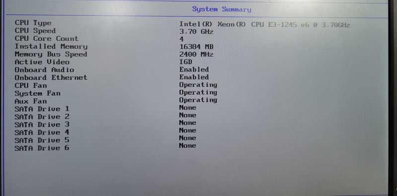 Lenovo ThinkStation P320 Xeon E3-1245 v6 @ 3.70GHz 16GB DDR4 No HDD/OS !