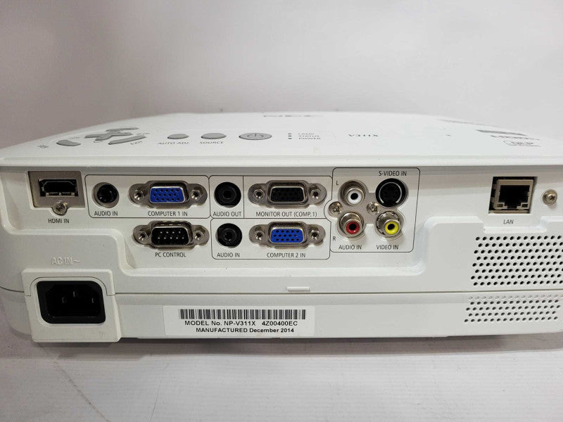 NEC V311X 3100 Lumens 1080i XGA HDMI DLP Projector $