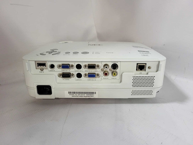 NEC V311X 3100 Lumens 1080i XGA HDMI DLP Projector $