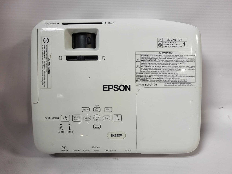 Epson LCD Projector EX3220 H552A 3000 Lumens HDMI 1080p $