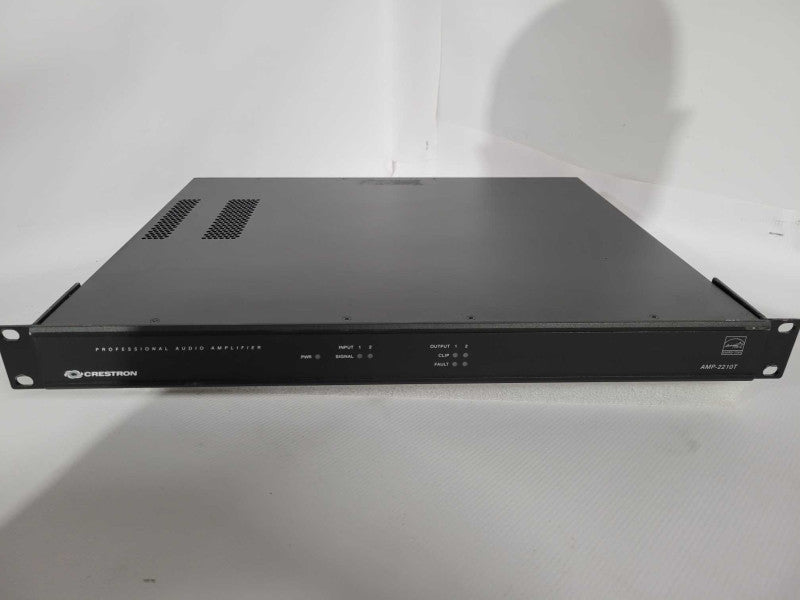 Crestron AMP-2210T Commercial Power Amplifier with rack mount ears !