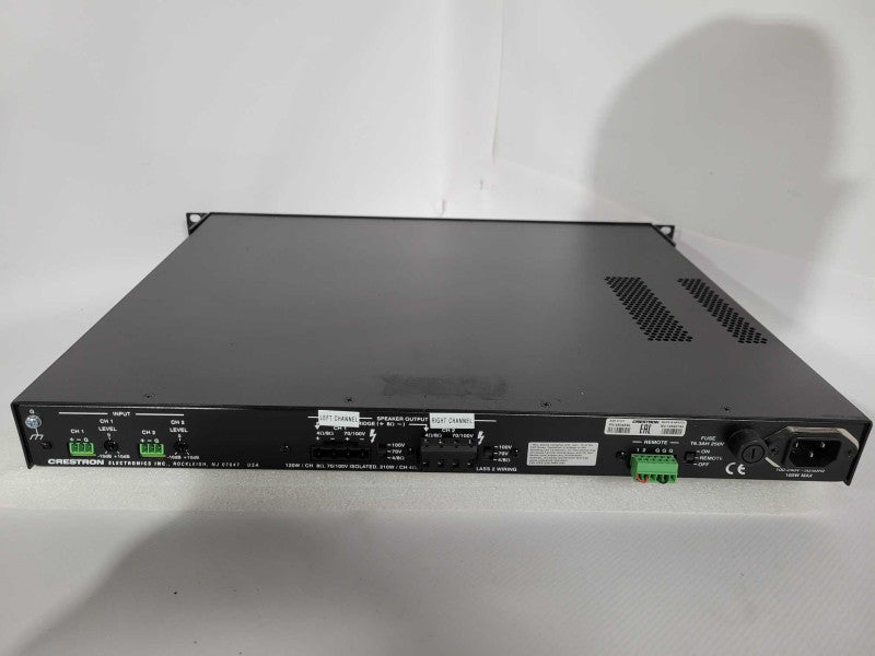 Crestron AMP-2210T Commercial Power Amplifier with rack mount ears !